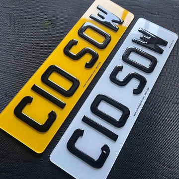 Shortened Number Plates